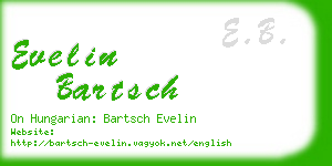 evelin bartsch business card